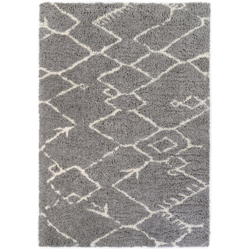 Tapis Tarquinio, Gris, Rectangle 10 pi x 14 pi 1 po