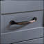 Meuble-lavabo gris 30 po Saibe