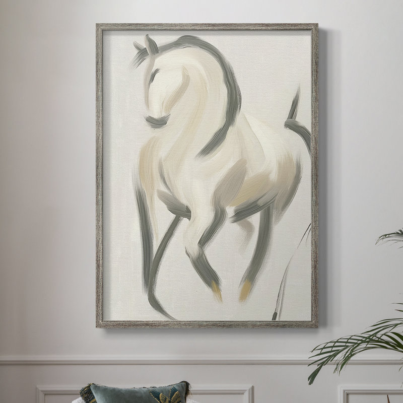 ANIMALS Series CECLX, reproduction d'art encadrée - bois massif