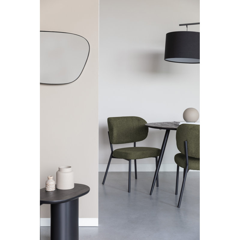 Sanne Upholstered Dining Chair, Orange