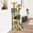 Multi-Level Cactus Cat Tree Tower with Perches, Condos, and Scratching Posts