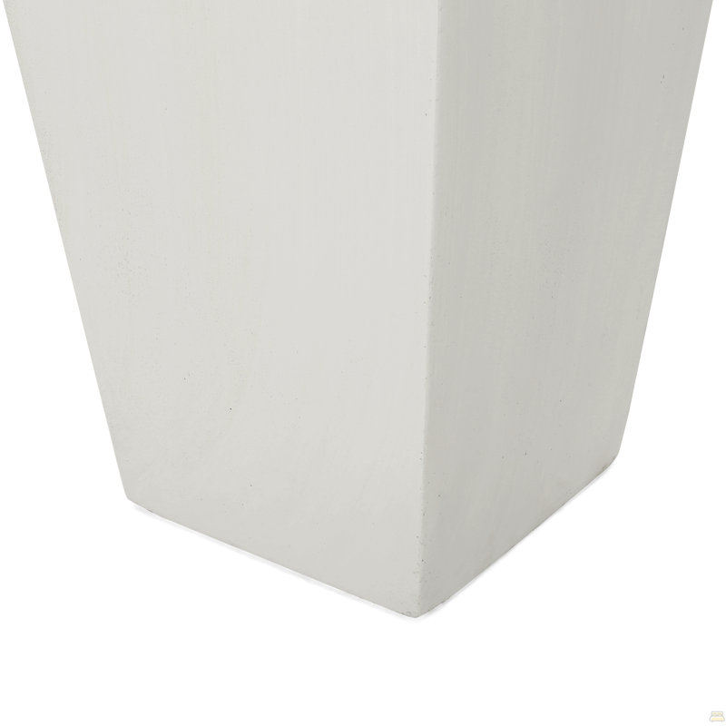 Pot à fleurs 13 "X 28,5" MGO, Blanc