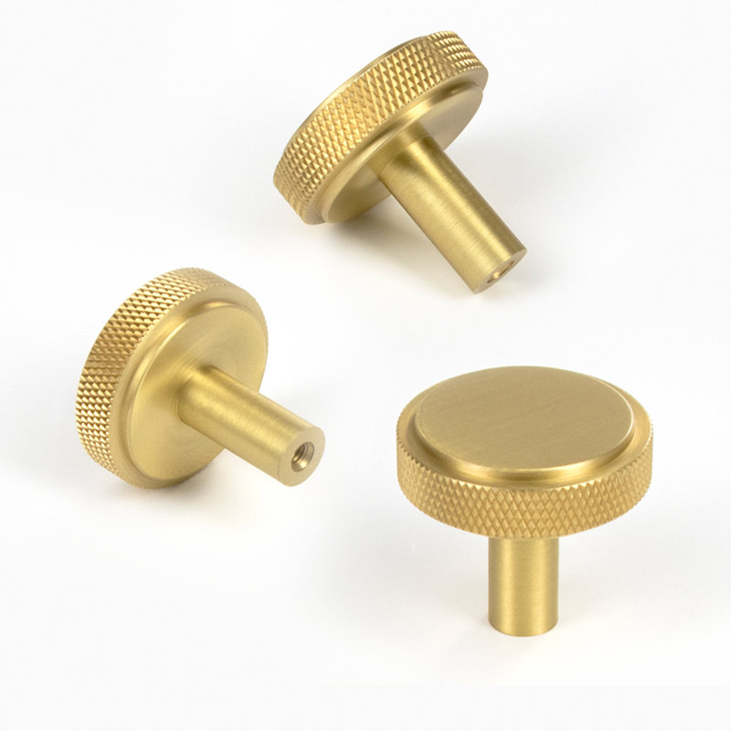 Round Knob, Gold