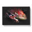 Red Chameleon Lizard - Wrapped Canvas-56644256