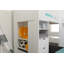 Kluesner Single (3') High Sleepers with Storage Included with Desk Included