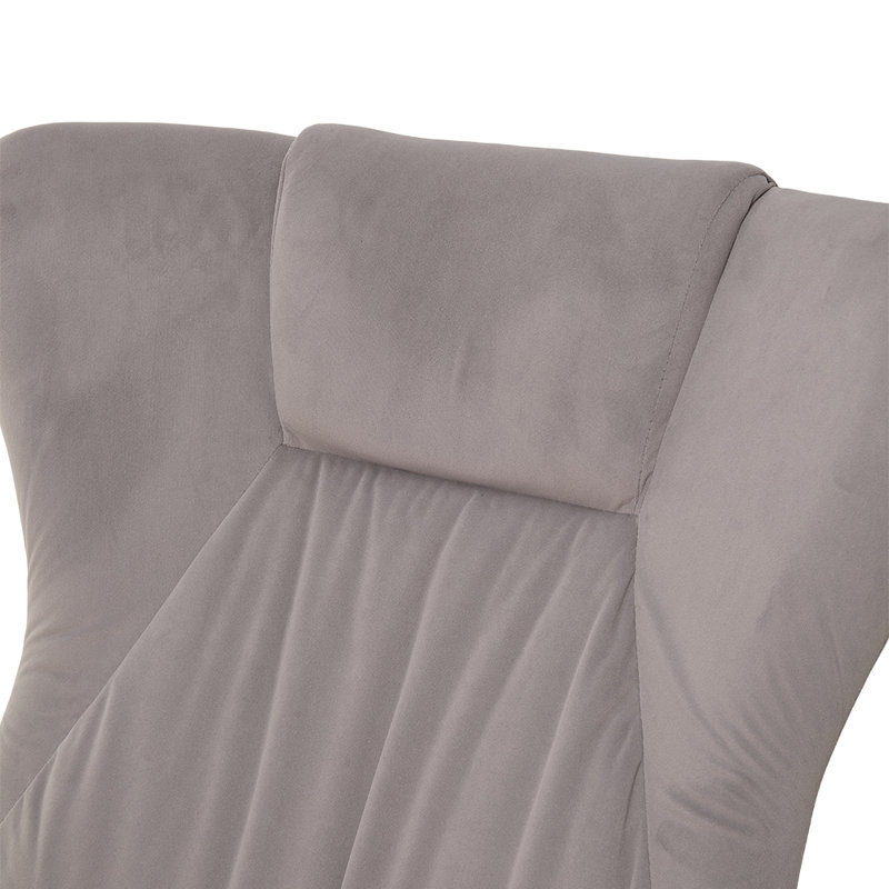 Iron Rocking Chair, Grey