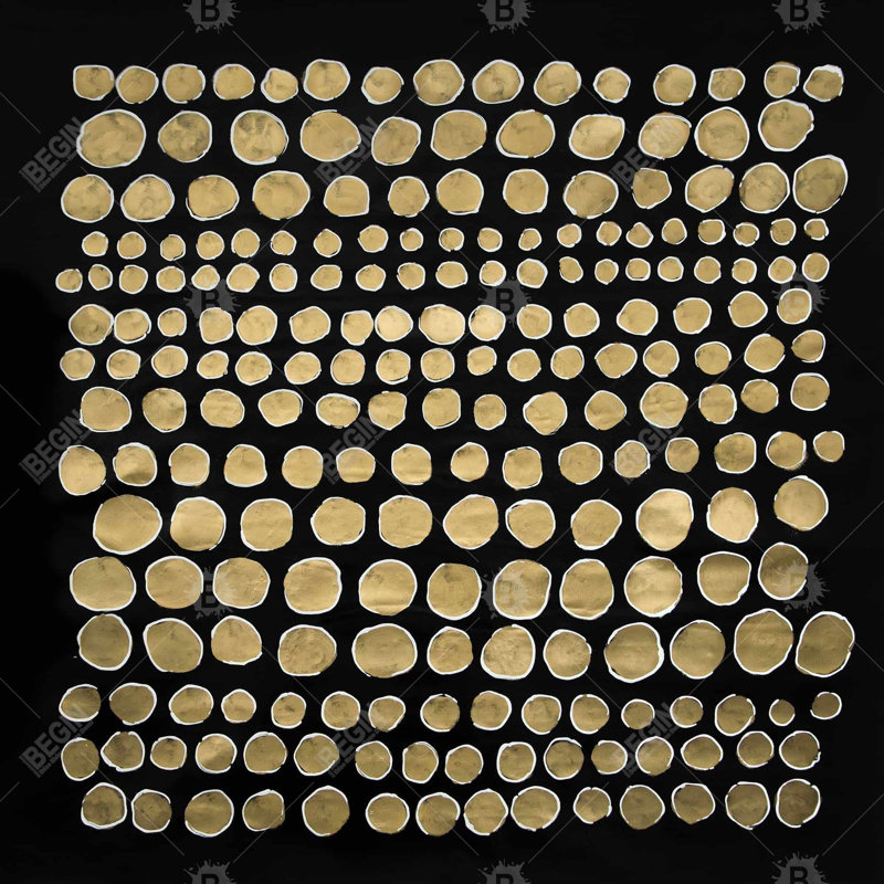 «Dots On», reproduction sur toile