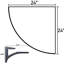 Earlham Glass Corner Shelf-675848597