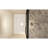 56-60" W × 60" H Tempered Glass With Explosion Proof Film, Aluminum Frame Double Sliding Shower Door, "1/4 (6 Mm), Stainless Steel Handle