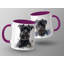 11oz Watercolour Schnauzer Design Coffee Mug-410177928