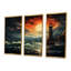 Phare de la mer orageuse 4 - art mural phares-1405945303-1405945289