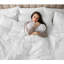 / Édredon en duvet synthétique / coton - Isolation 3M, 300Tc, style boîte, housse de couette à motif de boucles d'angle, fermeture-124539673