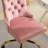 Velvet Tufted Office Chair-323630170