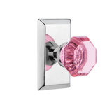 Studio Plate with Waldorf Pink Door Knob
