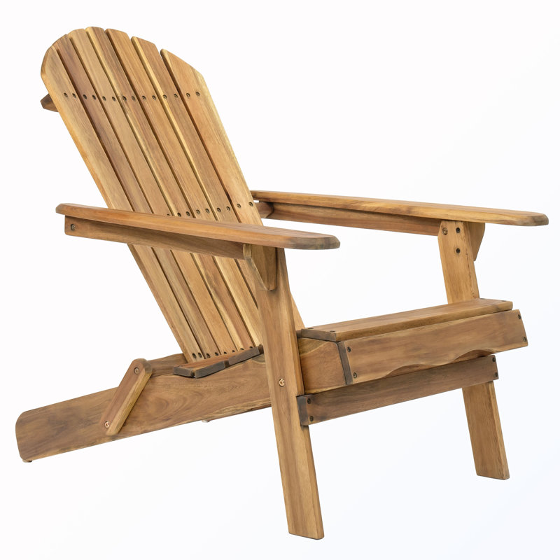 Chaise Adirondack d'extérieur pliable