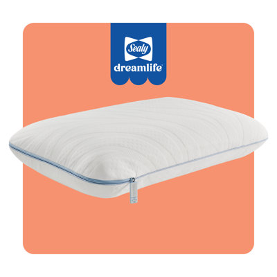 Sealy Dreamlife Performance Foam Medium Pillow, Standard