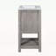 Charmant meuble-lavabo compact avec rangement intelligent et design élégant