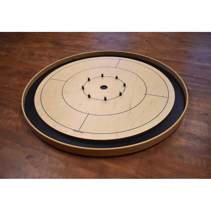 Tableau de tournoi de crokinole, Brun