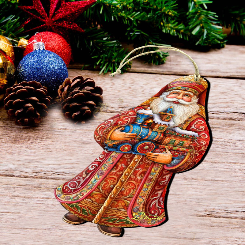 Ornements de Noël en forme de père Noël en forme de père Noël par Debrekht