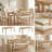 6-Piece Extendable Dining Table Set With 4 Upholstered Chairs And Bench For Kitchen & Dining Room-2025877484