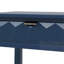 Console moderne avec 3 tiroirs et façades en nid d'abeille
