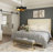 Grigor 5-Light Dimmable Drum Geometric Chandelier