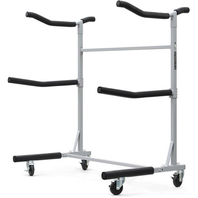 Izear 3 Kayak Rack With Caster Wheel