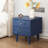 18.14'' Tall 2 Drawer Farmhouse Nightstands-1980423082
