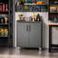 Armoire de rangement robuste en métal-1607056404