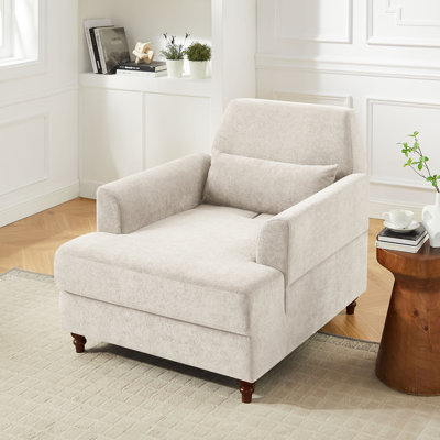 Grasen Indoor Chaise Lounge by Ivy Bronx