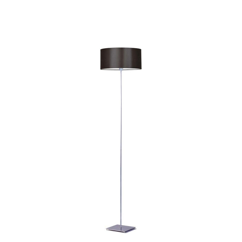 Ayania 150cm Traditional Floor Lamp, Silver, Brown