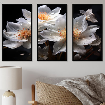 Ensemble de salon Coral Underwater Flowers III - Coastal Coral Under Water