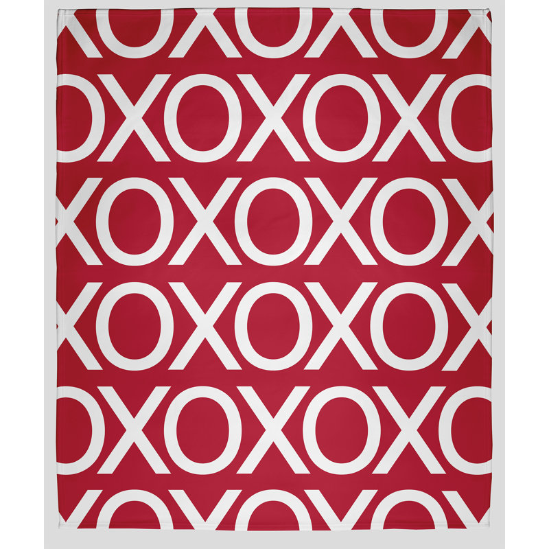 Billiot Throw Blanket, W127 x L152cm, Cardinal