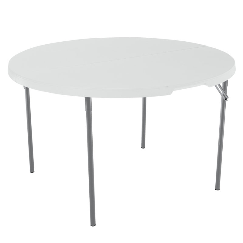 Lifetime 48-Inch Round Fold-In-Half Table