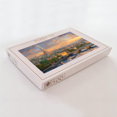 500-Piece Puzzle, 100% Cardboard, 18.9 x 13.4 inches | Box Size: 13.2 x 9.1 x 2.0 inches | Perfect for Family Fun & Relaxation, High-Quality, Durable Pieces for Easy Assembly, Ideal Gift for Puzzle Lovers