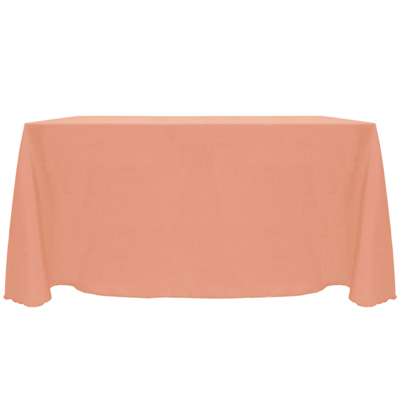 Malcom Tablecloth, 120" x 90", 1, Coral
