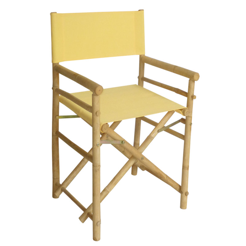 Laseter Folding Director Chair, Nude