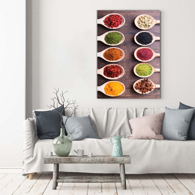 Spices - Wrapped Canvas Print