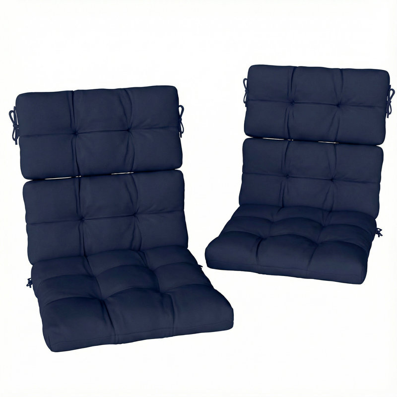 Outdoor Seat Cushion Set, Blue