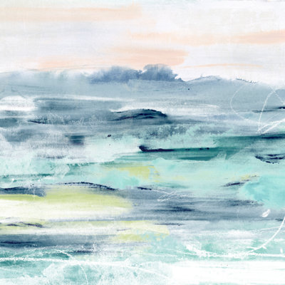 Beach Tides II - Wrapped Canvas Painting
