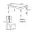 Elegant and durable solid wood table set-111095444