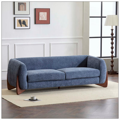 Boucle Sherpa Sofa For Living Room Home Seating And Daily Relaxation Needs