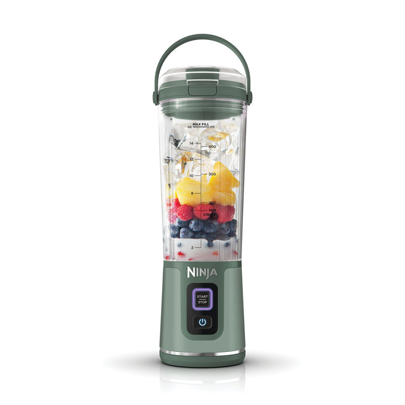Ninja Blast Cordless Portable Blender BC151UK, Forest Green