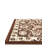 Britannia Floral Brown Area Rug-28878833