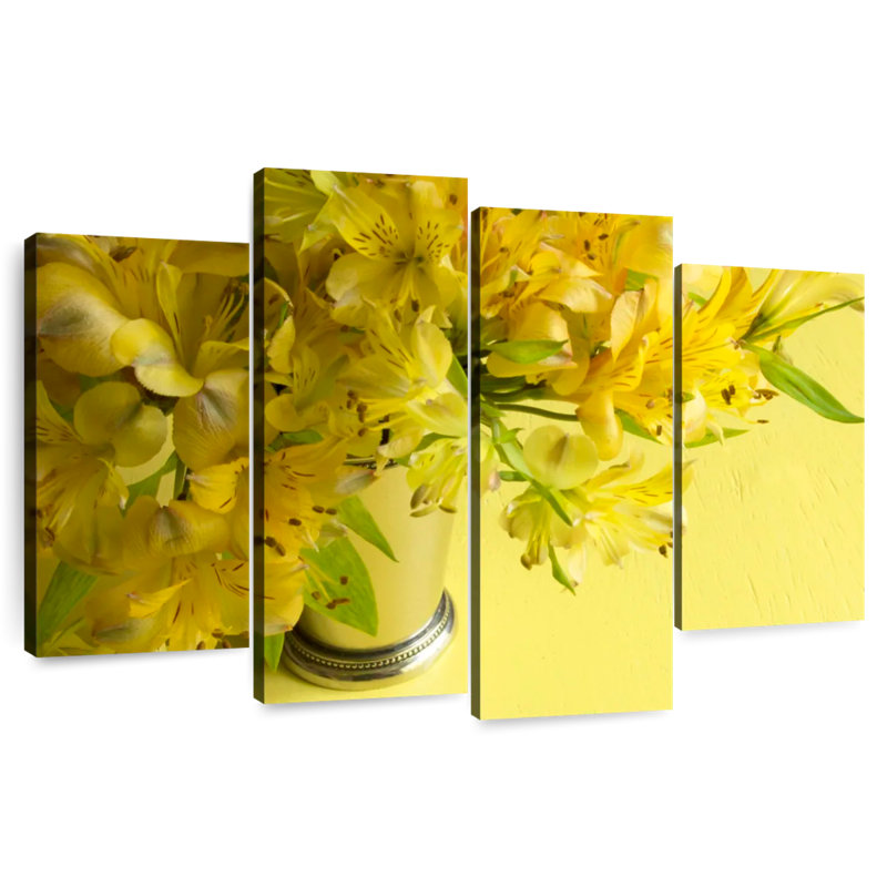 Harnek Yellow Peruvian Lilies
