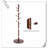 Selana Solid Wood Freestanding Coat Rack