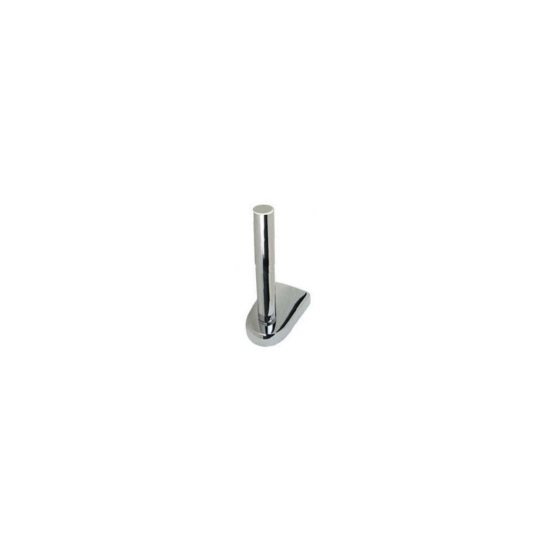 Euro Wall Mounted Reserve Toilet Paper Holder, Polished Chrome