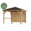 Manufactured Wood Soft-top Gazebo-1867698898