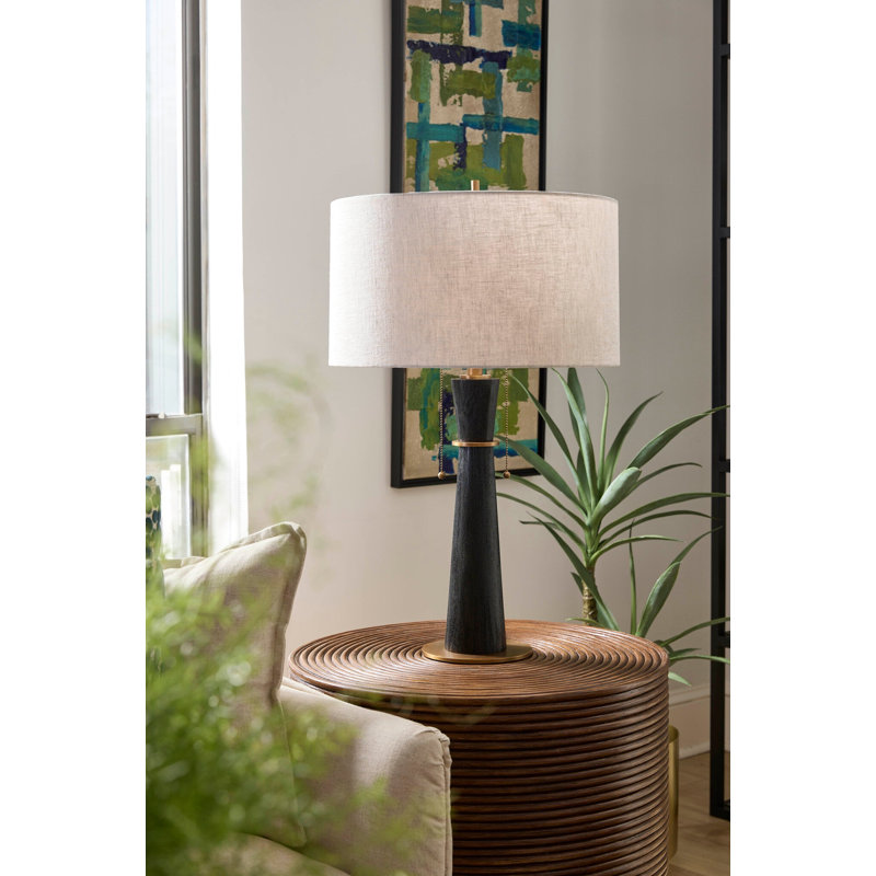 Papeete Pedestal End Table