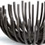 Webbed Handmade Metal Decorative Bowl